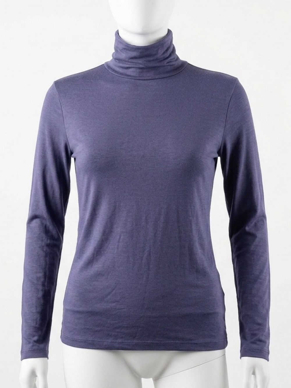 UNIQLO HEATTECH Turtleneck Top Purple - Women's XL - for colder weather layering
